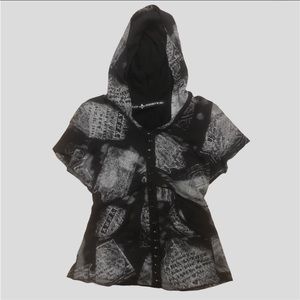 lip service corset hoodie